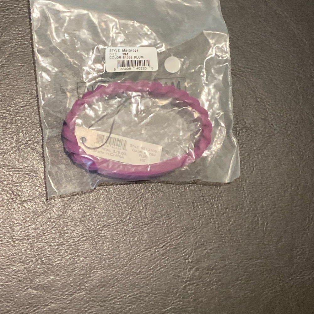 Marc By Marc Jacobs Purple Hair Accessories